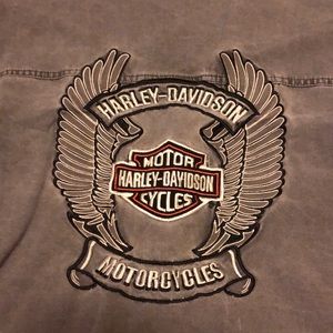 Men’s Harley Davidson shirt jacket size medium